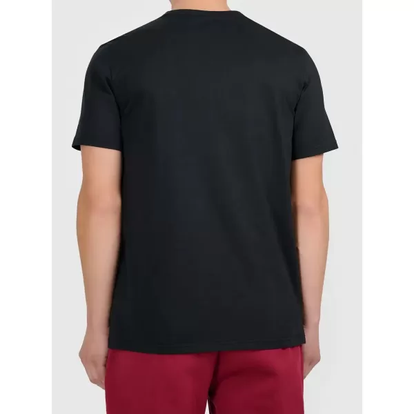  Pánské triko 4F 4FWAW25TTSHM2373 DEEP BLACK 