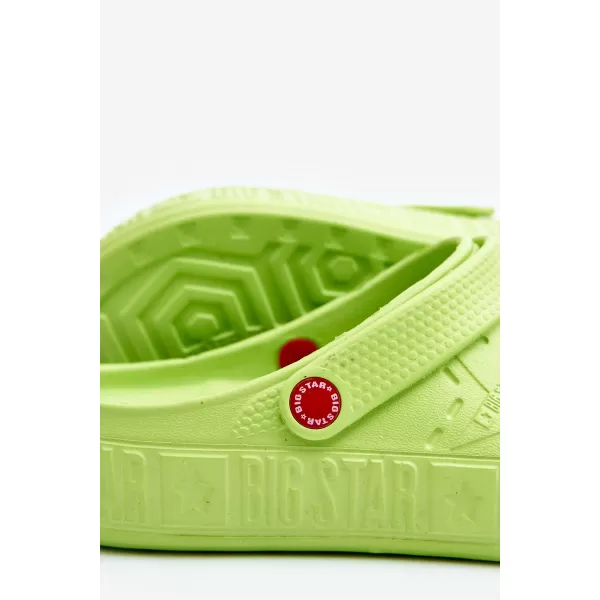  Pánské nazouváky BIG STAR SHOES II175005 GREEN 