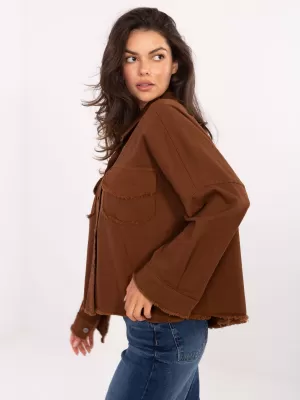 Dámská košile RUE PARIS IT-KS-FL5779.87 BROWN