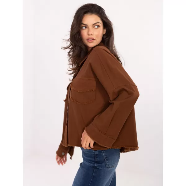  Dámská košile RUE PARIS IT-KS-FL5779.87 BROWN 