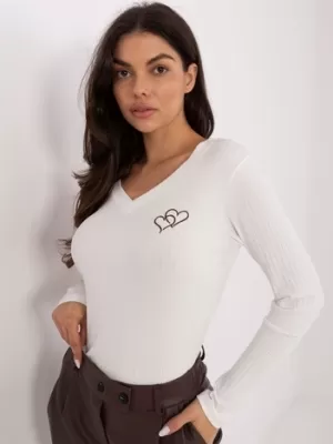 Dámská halenka RUE PARIS RV-BZ-A1055.29P ECRU
