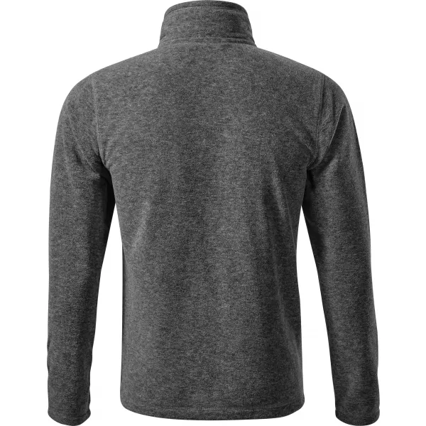  Pánská micro fleece mikina MALFINI FACTOR 852 ČERNÝ MELÍR 