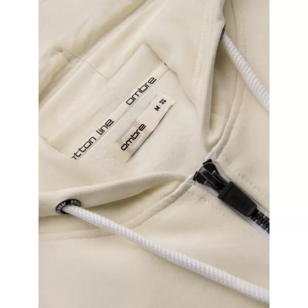  Pánská mikina OMBRE OM-SSBZ-0272 CREAM 