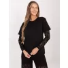 Dámská halenka ITALY MODA MI-BZ-4227.61 NOIRE