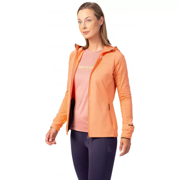  Dámská mikina HANNAH ELI HOODY APRICOT WASH MEL 