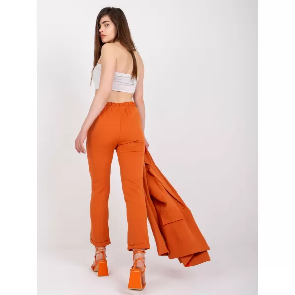  Dámské kalhoty ITALY MODA DHJ-SP-13926.02 DARK ORANGE 