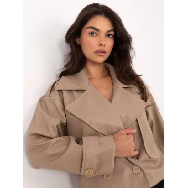 Dámská bunda RUE PARIS IT-KR-FL9558.60 BEIGE 