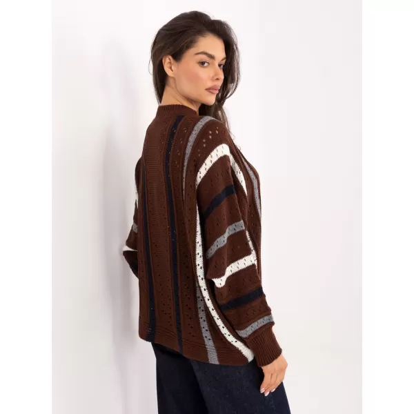  Dámský svetr FACTORY PRICE IT-SW-93115.13 BROWN 