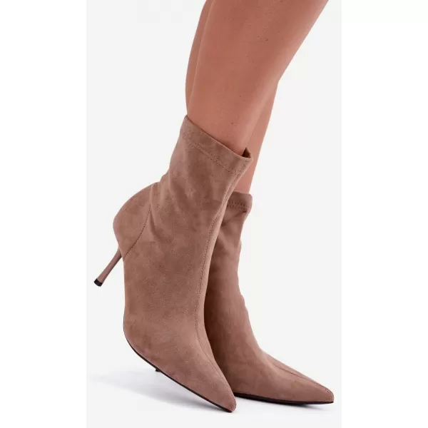  Dámské kotníkové boty BOTO MM-42 BEIGE 