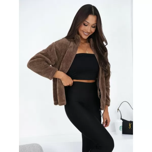  Dámská mikina FACTORY PRICE CS-BL-BT1033.04 DARK BEIGE 