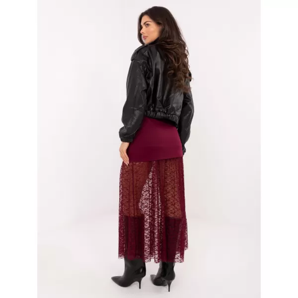  Dámská sukně ITALY MODA MI-SD-3292.09P BURGUNDY 