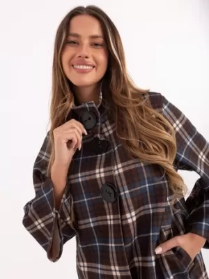 Dámský kabát ITALY MODA IT-PL-31820-1.26 BLUE