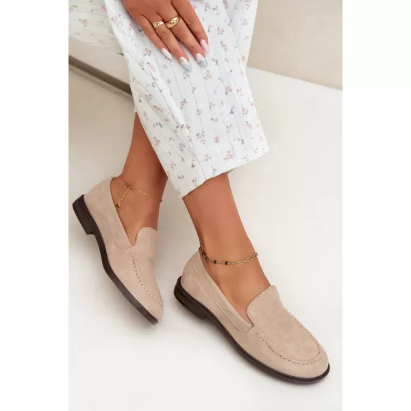  Dámské mokasíny BOTO 1538 BEIGE 