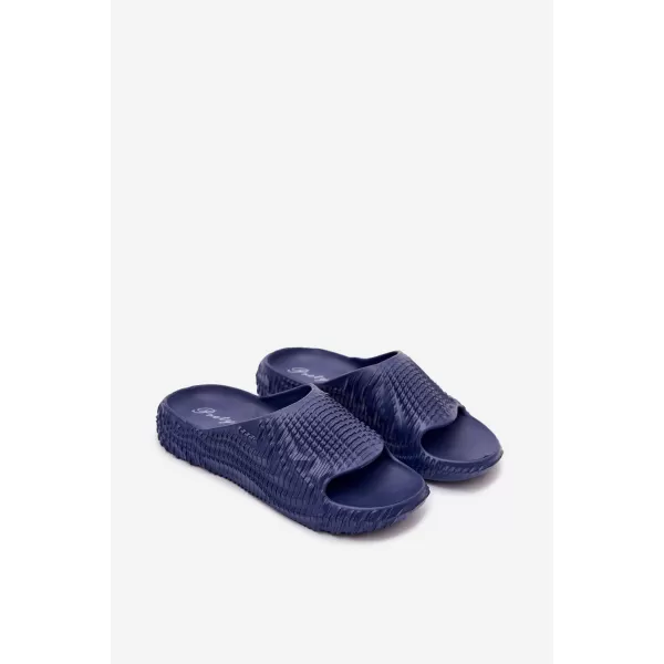  Pánské pantofle BOTO 56151 NAVY 