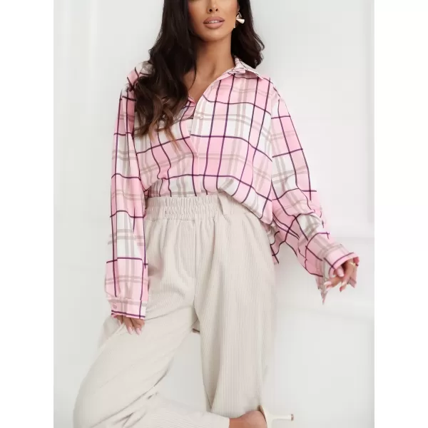  Dámská košile ITALY MODA IT-KS-22269-1.00 BRIGHT PINK 