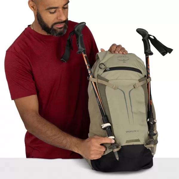  Turistický batoh OSPREY SPORTLITE 22 OLIVE TAN 