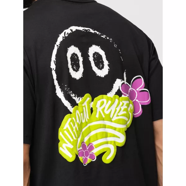  Pánské triko OMBRE OM-TSPT-0288 BLACK 