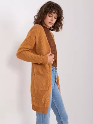 Dámský svetr WOOL FASHION ITALIA AT-SW-234501.00P CAMEL