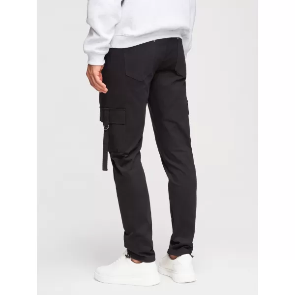  Pánské kalhoty OMBRE P1516 BLACK 