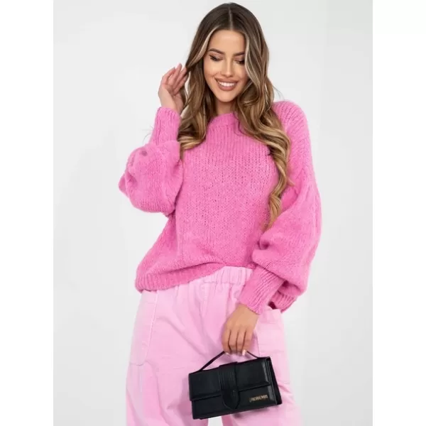  Dámský svetr ITALY MODA MI-SW-0302.18 PINK 