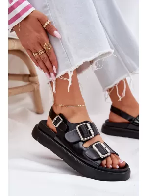 Dámské sandály BIG STAR SHOES RR274662 BLACK