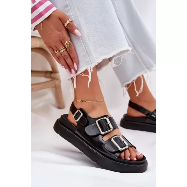  Dámské sandály BIG STAR SHOES RR274662 BLACK 