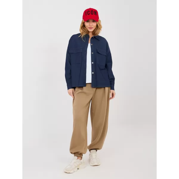  Dámská košile ITALY MODA IT-KS-FL9968.28 NAVY 