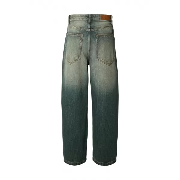 Pánské kalhoty URBAN CLASSICS TB8055 MID BLUE DIRTY WASHED 