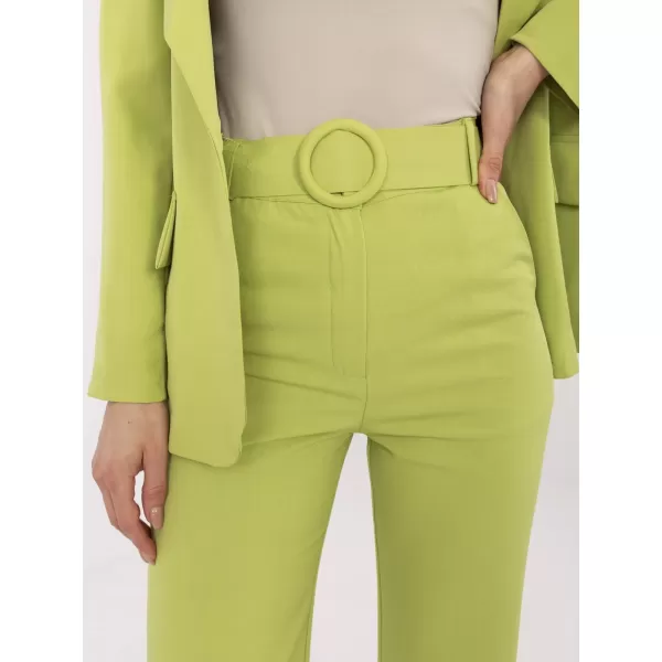  Dámské kalhoty ITALY MODA DHJ-SP-18737.08 LIME 