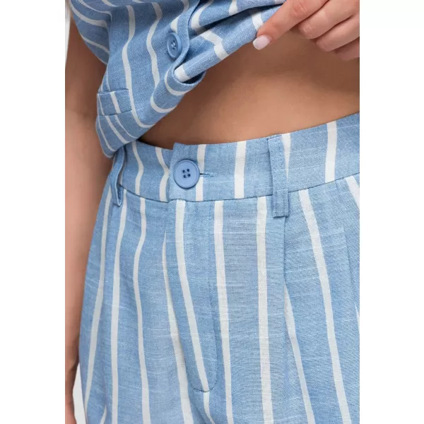  Dámské kraťasy OMBRE OW-ST-E0017 BLUE 