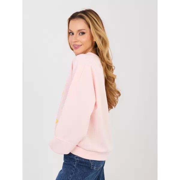  Dámská mikina RUE PARIS IT-BL-22183.45 BRIGHT PINK 