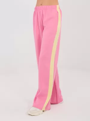Dámská tepláková souprava RUE PARIS IT-KMPL-22220.69 DARK PINK