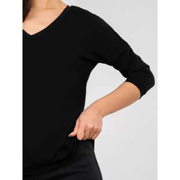  Dámské triko RUE PARIS RV-BZ-A1192.71 BLACK 
