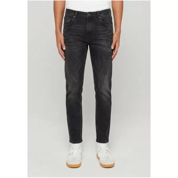  Pánské kalhoty URBAN CLASSICS TB8456 BLACK WASHED 