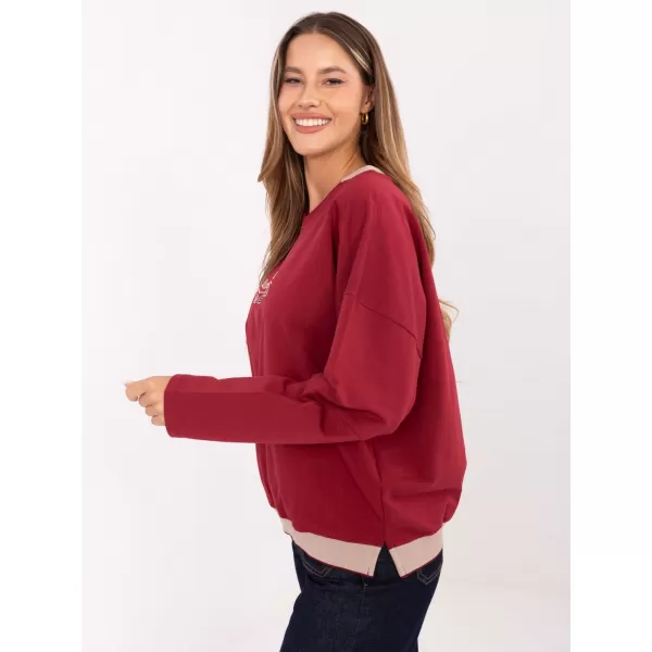  Dámská halenka RELEVANCE RV-BZ-A907.08P BURGUNDY 