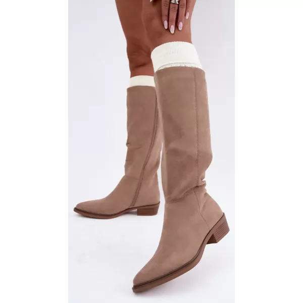  Dámské kozačky BOTO 6502-1 BEIGE 