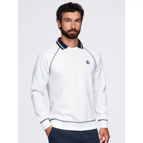  Pánská mikina OMBRE OM-SSNZ-0269 OFF-WHITE 