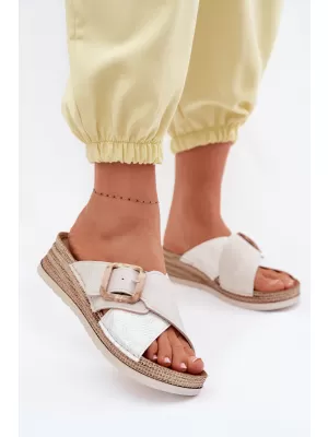 Dámské pantofle INBLU RV000016 BEIGE