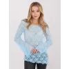 Dámská halenka FACTORY PRICE PM-BZ-SF128.50 LIGHT BLUE