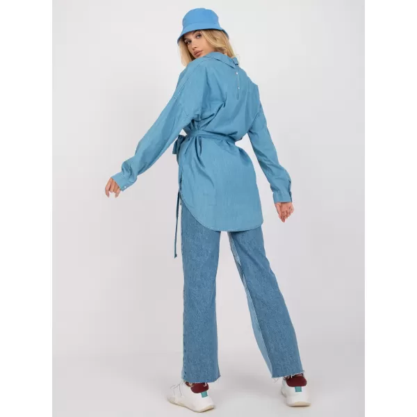  Dámská košile RUE PARIS RO-KS-GMK-2303.44 BLUE 