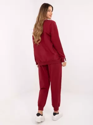 Dámský set RELEVANCE RV-KMPL-A883.68 BURGUNDY