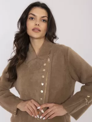 Dámská bunda FACTORY PRICE MBM-KR-L176.87 DARK BEIGE