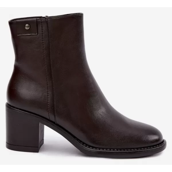  Dámské kozačky VINCEZA 58655 BROWN 