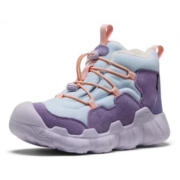  Dětské kotníkové boty KEEN HYPOWSER CHUKKA WP YOUTH PURPLE HAZE/SKYWAY 