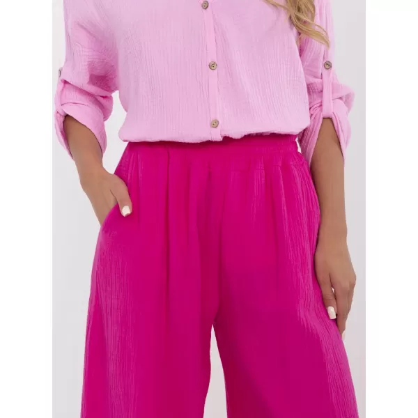  Dámské kalhoty ITALY MODA MI-SP-2563.84 FUCHSIA 