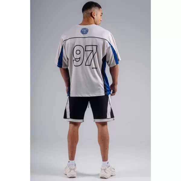  Oversized Jersey tričko 97 NEBBIA PRIMAL 885 CREAM 