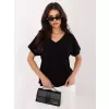 Dámské triko RUE PARIS RV-BZ-A1321.91 BLACK