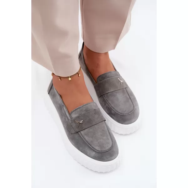  Dámské polobotky VINCEZA 93218 GREY 