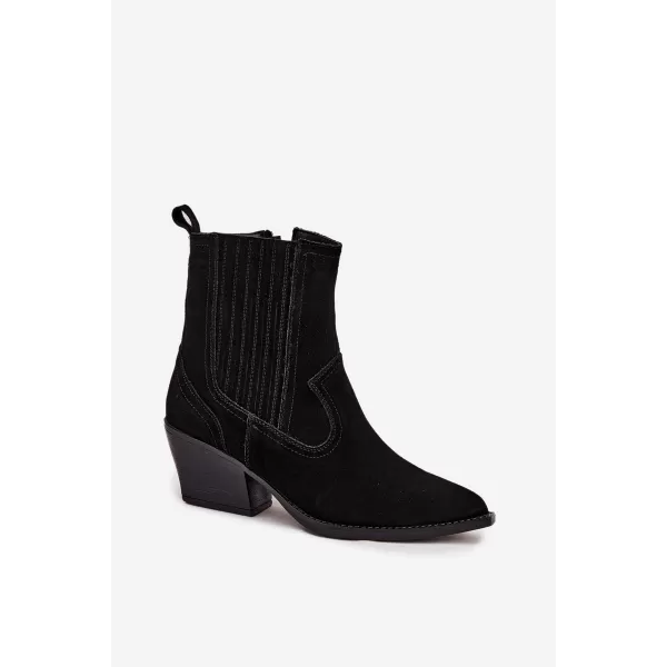  Dámské kotníkové boty BOTO 6350 BLACK 