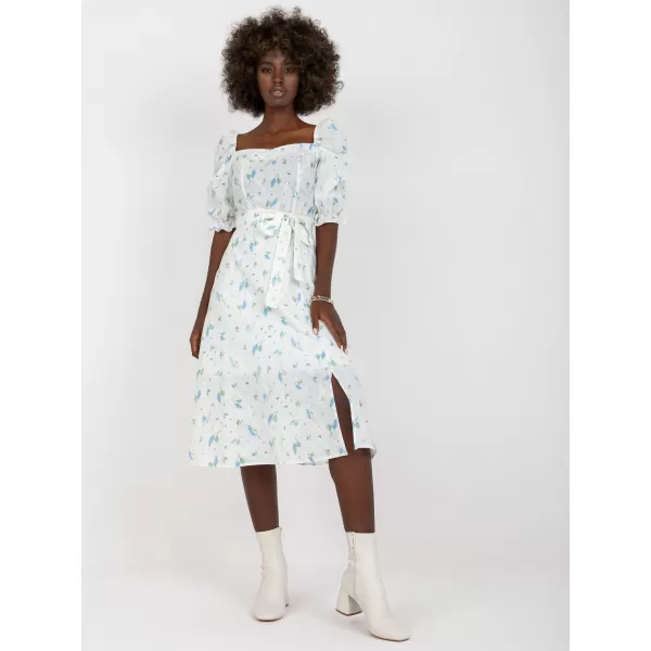  Dámské šaty LAKERTA LK-SK-508964.29P WHITE-BLUE 